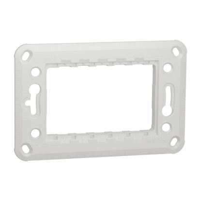 Picture of Fixing frame, New Unica, plastic, 3 modules, 1 gang