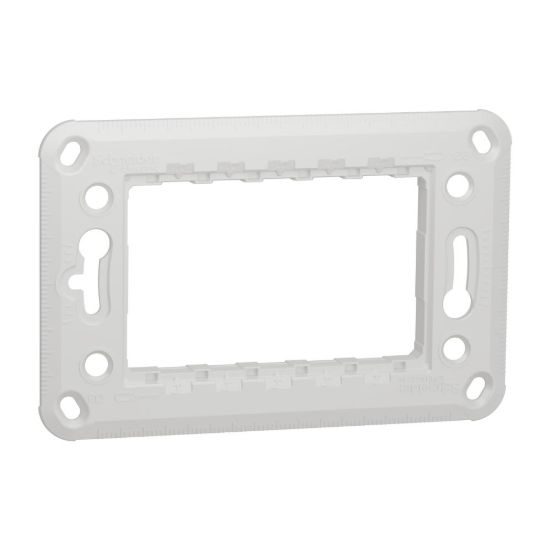 Picture of Fixing frame, New Unica, plastic, 3 modules, 1 gang