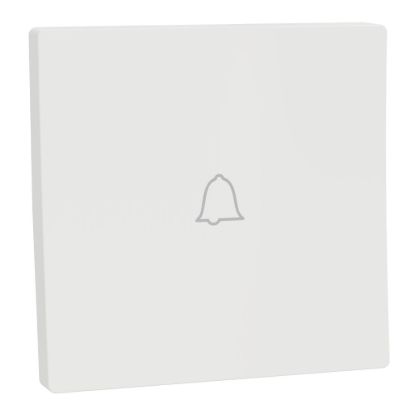 Picture of Doorbell Switch, Miluz E, 10A, 250V, 2 module, White