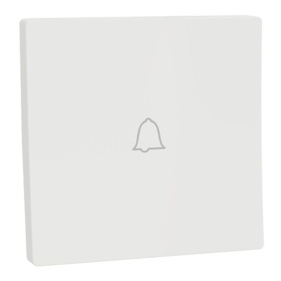 Picture of Doorbell Switch, Miluz E, 10A, 250V, 2 module, White