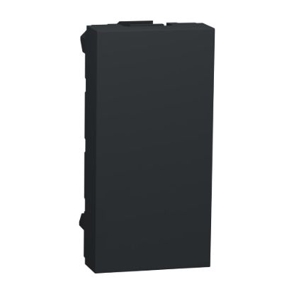 Picture of Blind cover, New Unica, 1 module, anthracite
