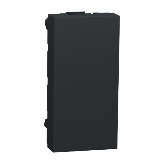 Picture of Blind cover, New Unica, 1 module, anthracite
