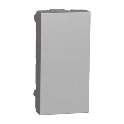 Picture of New Unica - blind cover - 1 module - aluminium