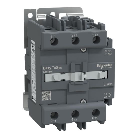 Picture of Contactor,Easy TeSys Control,LC1E,3P(3NO),AC-3,<=440V,95A,220V AC coil,50/60Hz