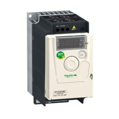 Picture of variable speed drive, Altivar 12, 0.75kW, 1hp, 200 to 240V, 1 phase, with heat sink