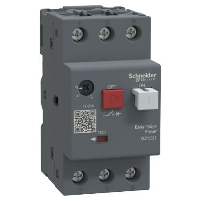 Picture of Motor circuit breaker,Easy TeSys Power,GZ1E,AC-3,3P,17..23A,thermal magnetic trip