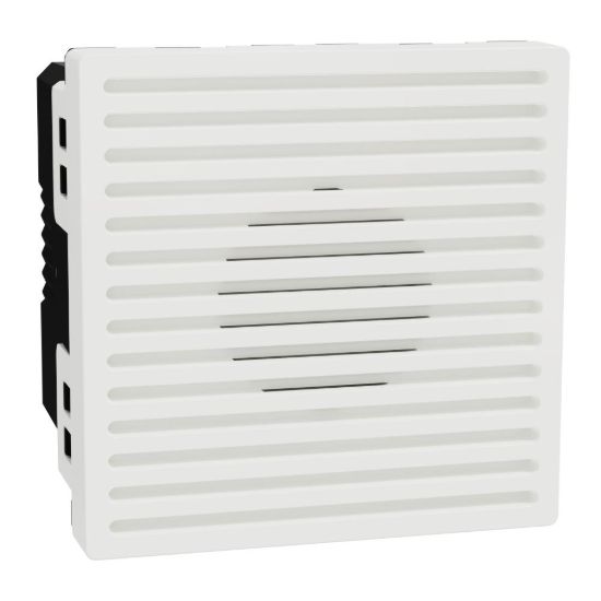 Picture of Doorbell Buzzer, Miluz E, 2 Module, White