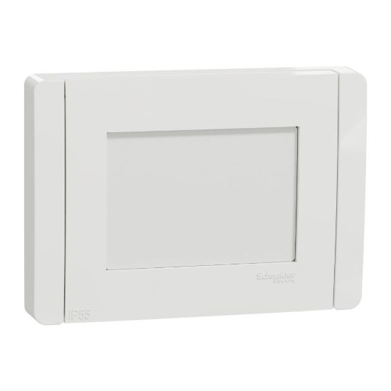Picture of Cover frame, New Unica, 1 gang, 3 modules, IP55, white