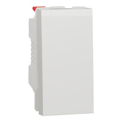 Picture of Switch, New Unica, 1-pole 2-way, 10AX, 1 module, IP4X, white