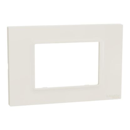 Picture of Cover frame, Miluz E, 3 gang, Ivory
