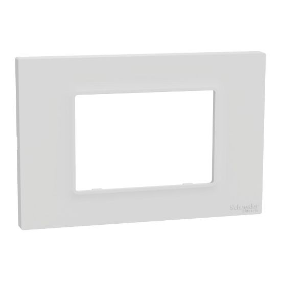 Picture of Cover frame, Miluz E, 3 gang, Aluminium