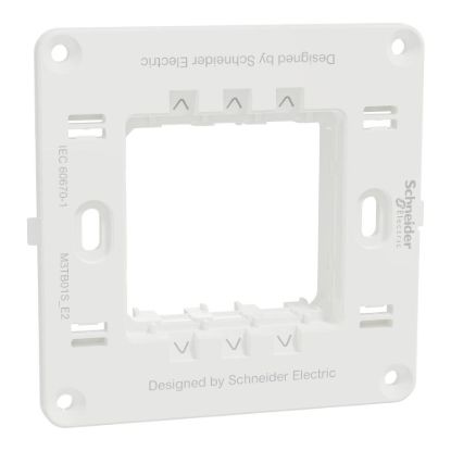 Picture of Supporting Frame, Miluz E, 2 gang, white