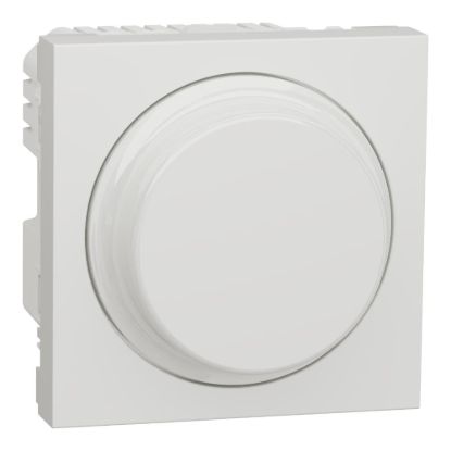 Picture of Dimmer, New Unica, universal, rotary push type, white