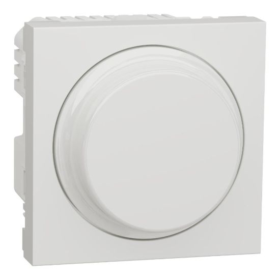 Picture of Dimmer, New Unica, universal, rotary push type, white