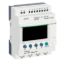 Picture of compact smart relay, Zelio Logic SR2 SR3, 12 IO, 24V DC, clock, display, 4 relay outputs