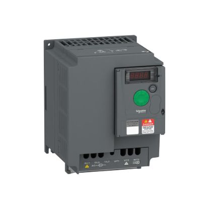 Picture of variable speed drive, Easy Altivar 310, 5.5kW, 7.5hp, 380 to 460V, 3 phase, without filter