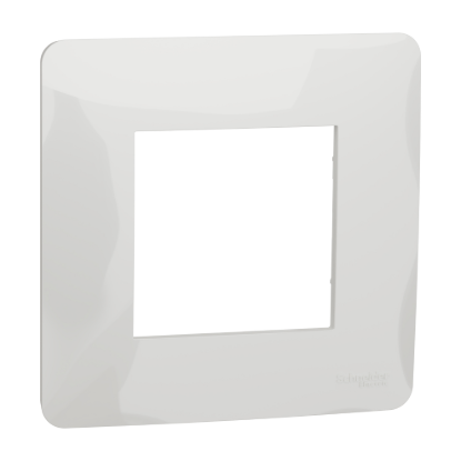Picture of Cover frame, New Unica, 1 gang, 2 modules, white